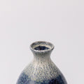 Premium Sake Jug – Dark Blue Denim Drip Glaze 180ml