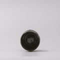 Moss Black Glaze Ceramic Sake Cup Dark Green Japanese Tableware Dishwasher Safe
