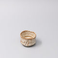 White Sand Glaze Ceramic Sake Cup Japanese Tableware Dishwasher Safe
