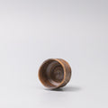 Ochre Glaze Ceramic Sake Cup Brown Japanese Tableware Dishwasher Microwave Safe