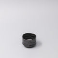Premium Sake Cup – Black Jet Glaze 6cm