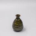 Sage Brown Glaze 350ml Ceramic Sake Jug Green Japanese Pourer Dishwasher Microwave Safe