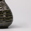 Premium 350ml Moss Black Glaze Ceramic Sake Jug Japanese Serving Pourer