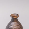 Ochre Glaze 350ml Ceramic Sake Jug Brown Japanese Pourer Dishwasher Microwave Safe