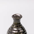 Premium 180ml Moss Black Glaze Ceramic Sake Jug Japanese Drinkware