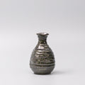 Premium 180ml Moss Black Glaze Ceramic Sake Jug Japanese Drinkware