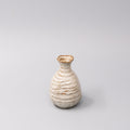 White Sand Glaze Sake Jug 180ml Japanese Ceramic Pourer Dishwasher Microwave Safe