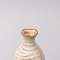White Sand Glaze Sake Jug 180ml Japanese Ceramic Pourer Dishwasher Microwave Safe