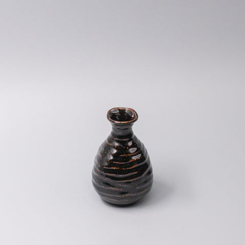 Premium 180ml Tenmokku Glaze Ceramic Sake Jug Japanese Pourer