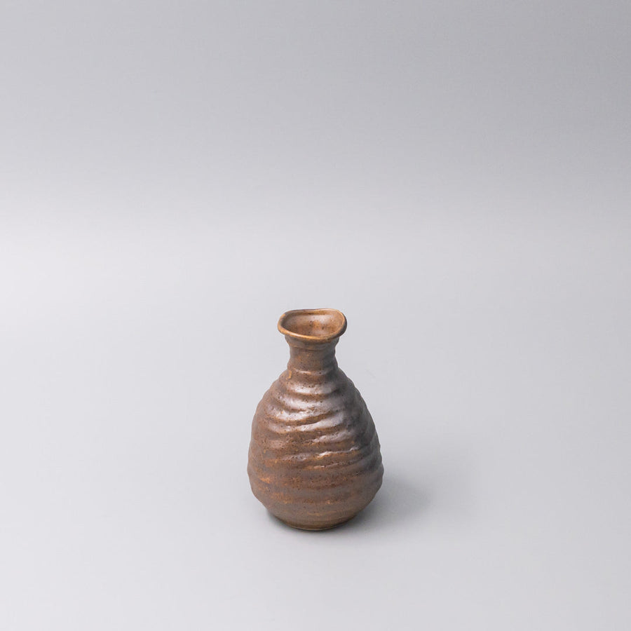 Premium 180ml Ochre Glaze Ceramic Sake Jug Dishwasher Microwave Safe