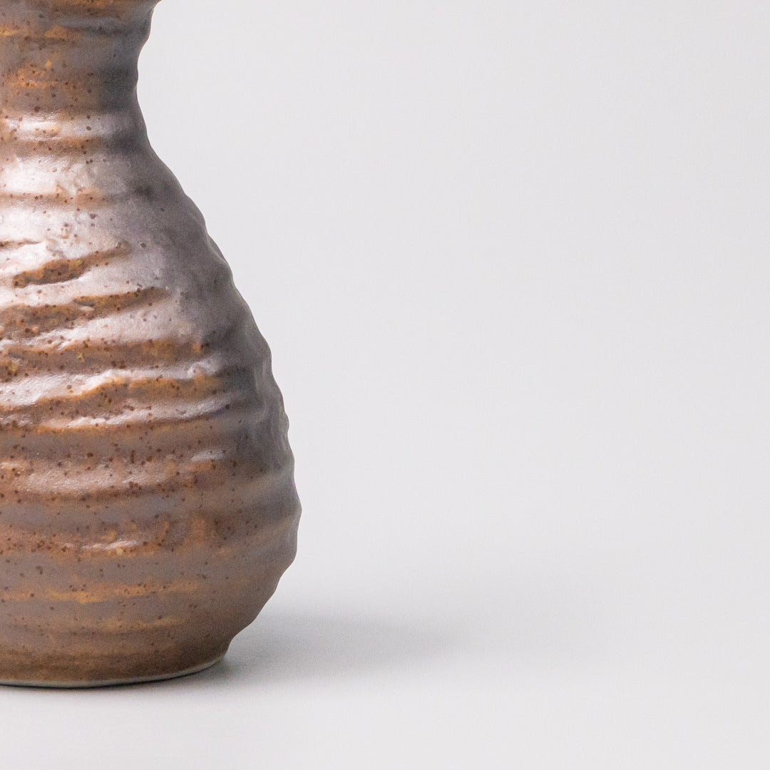 Premium 180ml Ochre Glaze Ceramic Sake Jug Dishwasher Microwave Safe