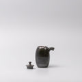 Moss Black 110ml Soy Pot Dark Green Japanese Sauce Server