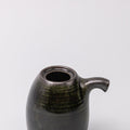 Premium 160ml Moss Black Ceramic Soy Pot Japanese Sauce Pourer