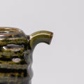 Premium Rustic Sage Brown Soy Pot – Compact Sauce & Condiment Server