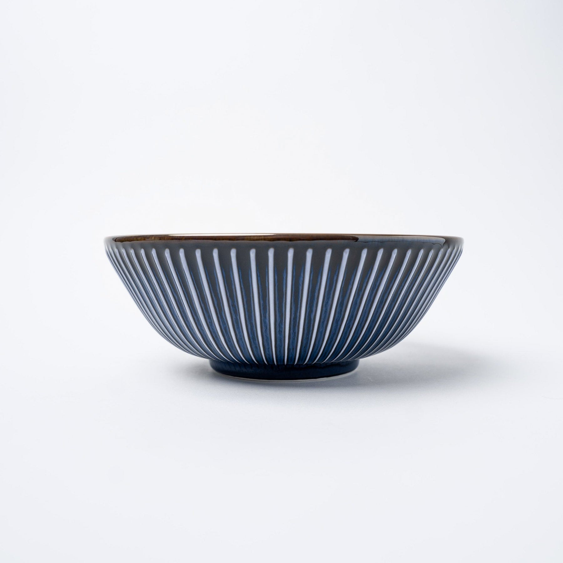 Premium Bowl with Navy Sendan Glaze - 21cm, 950ml