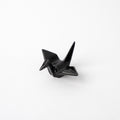Premium Black Origami Crane Chopstick Rest Dishwasher Microwave Safe