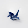 Indigo Blue Origami Crane Chopstick Rest Dishwasher Microwave Safe Tableware