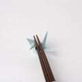Premium Origami Crane Chopstick Rest – Light Blue Tableware Accessory