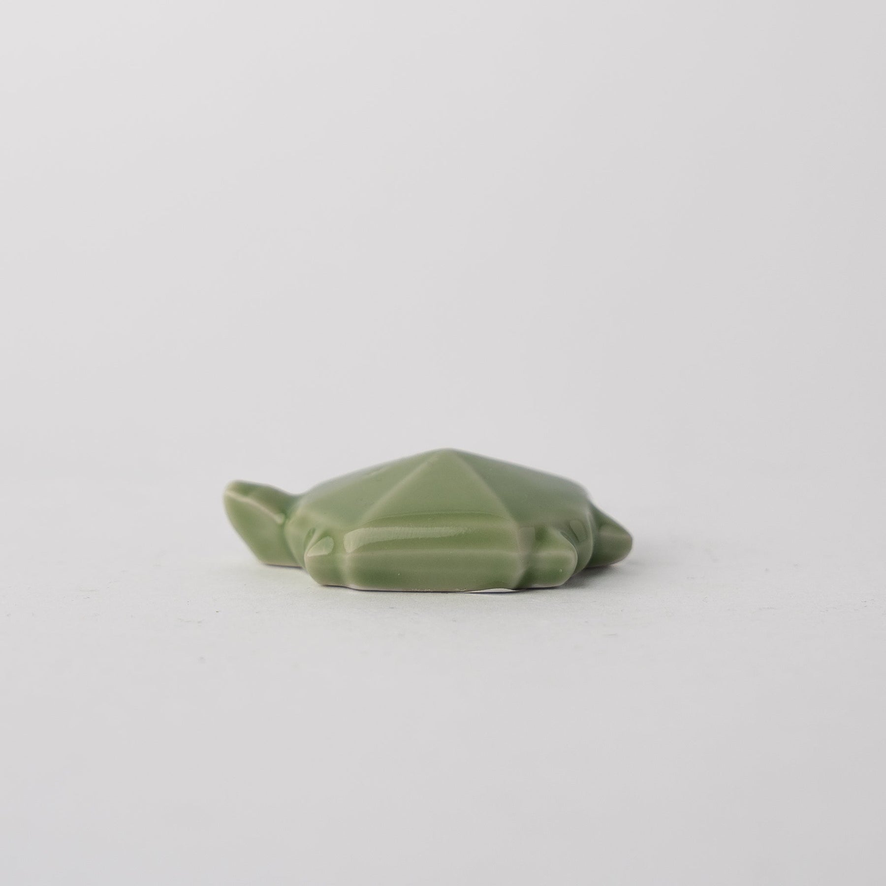 Premium Green Tortoise Chopstick Rest Japanese Ceramic Tableware