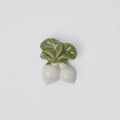 Premium White Green Radish Chopstick Rest Dishwasher Microwave Safe