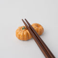 Premium Orange Pumpkin Chopstick Rest Dishwasher Microwave Safe