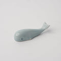 Premium Ice Blue Whale Chopstick Rest - Light Blue