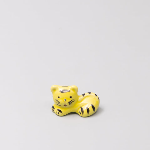 Premium Yellow Tiger Chopstick Rest Dishwasher Safe