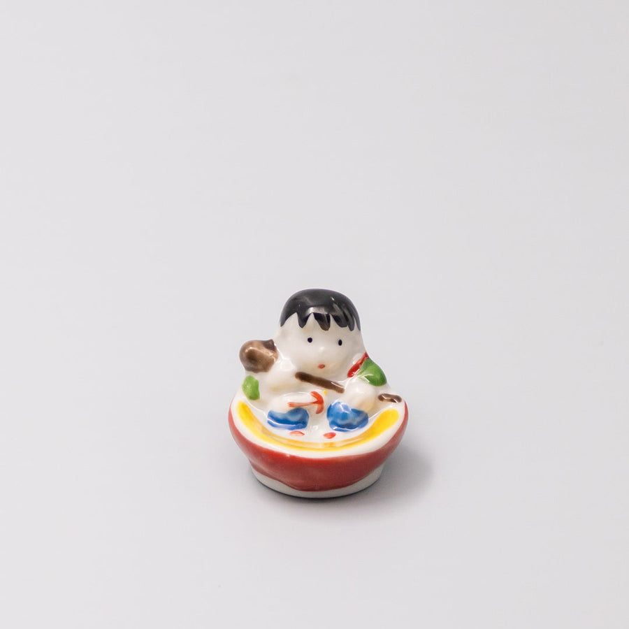 White Sumo Chopstick Rest Japanese Tableware Dishwasher Microwave Safe