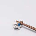 Premium Racoon Chopstick Rest Decorative Tableware Holder