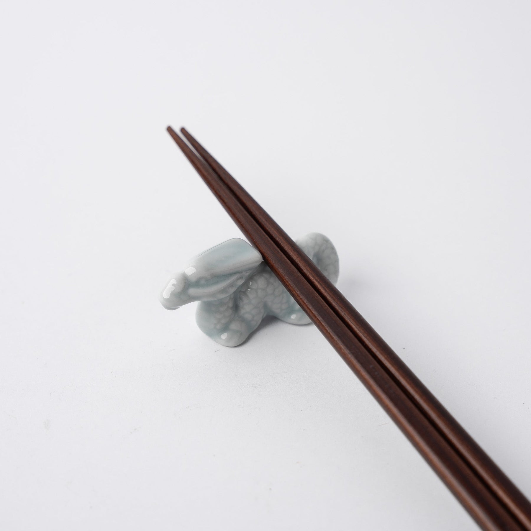 Premium Ice Blue Dragon Chopstick Rest Dishwasher Microwave Safe