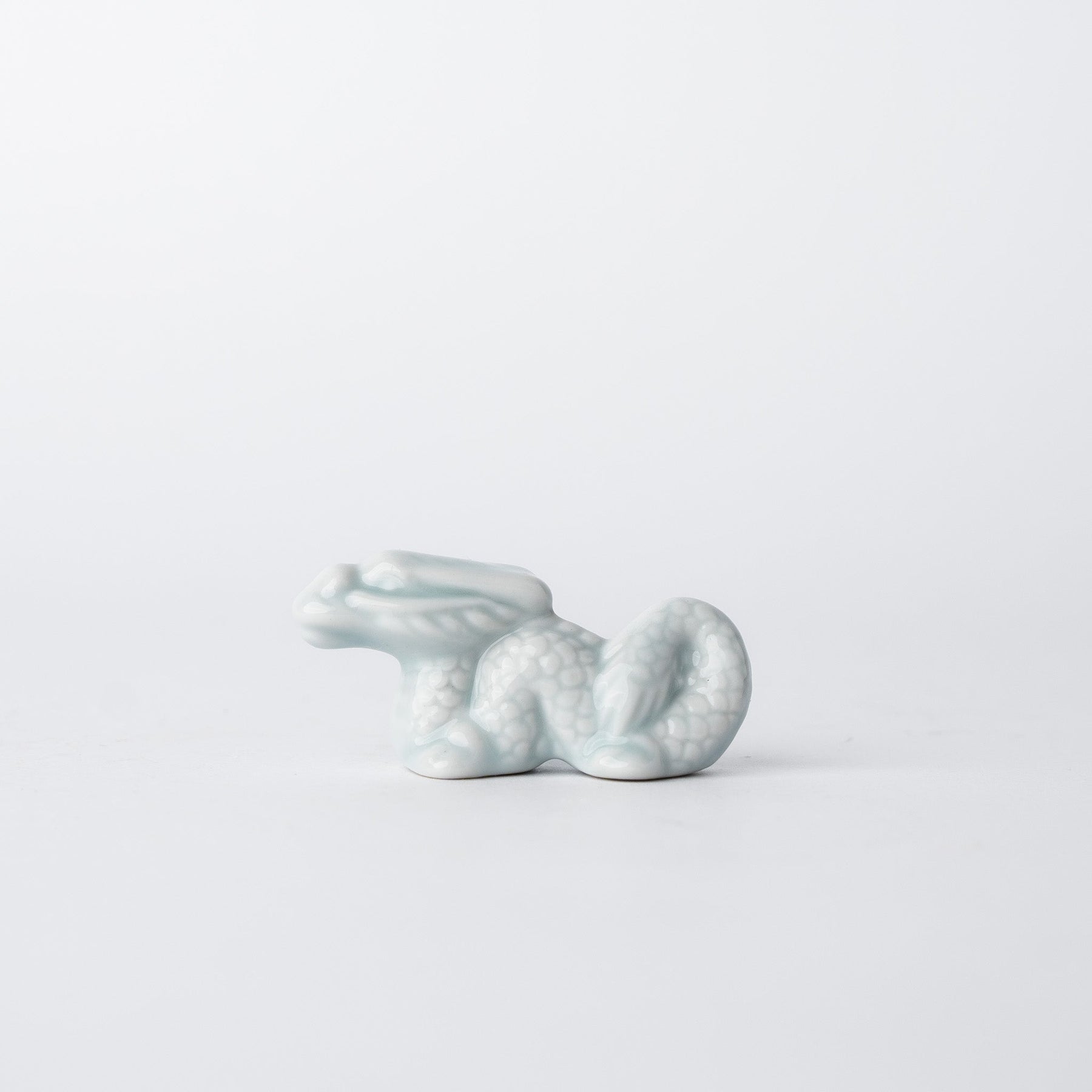 Premium Ice Blue Dragon Chopstick Rest Dishwasher Microwave Safe