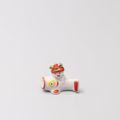 Premium Red White Fish Riding Chopstick Rest Dishwasher Microwave Safe