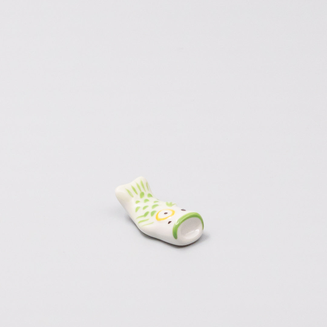 Premium Carp Kite Chopstick Rest - White
