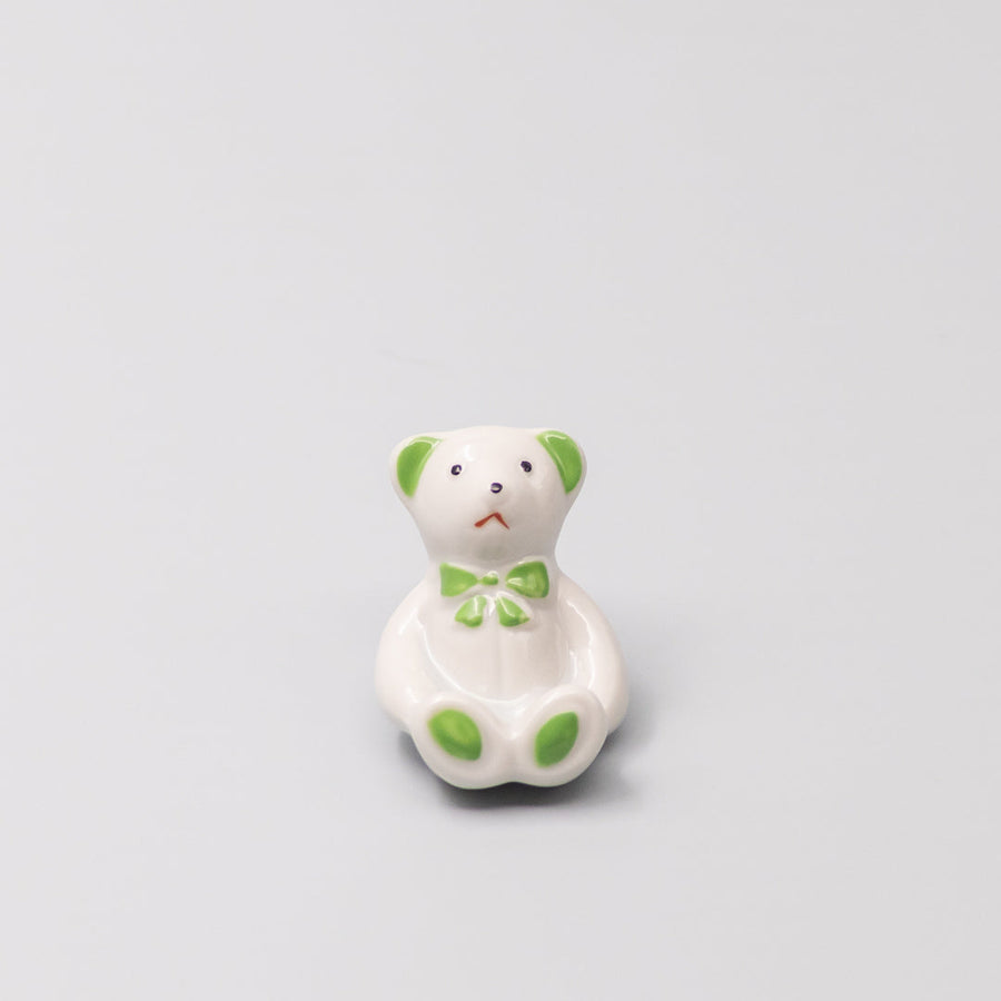 Premium Teddy Bear Chopstick Rest Dishwasher Safe - White