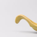 Premium Tapas Spoon – Yellow Ochre Glaze 12.5cm