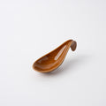 Premium Tapas Spoon – Brown Toffee Glaze 12.5cm