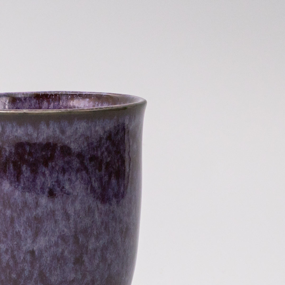 Premium 300ml Purple Glaze Sushi Mug Ceramic Cup Dishwasher Microwave Safe