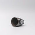 Premium Sushi Mug – Light Blue Spiral on Black Design 300ml