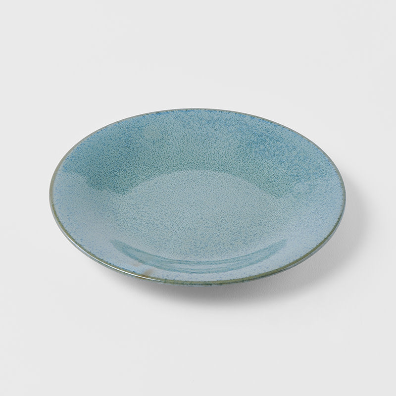 Premium 17cm Peacock Glaze Ceramic Tapas Plate Dishwasher Microwave Safe