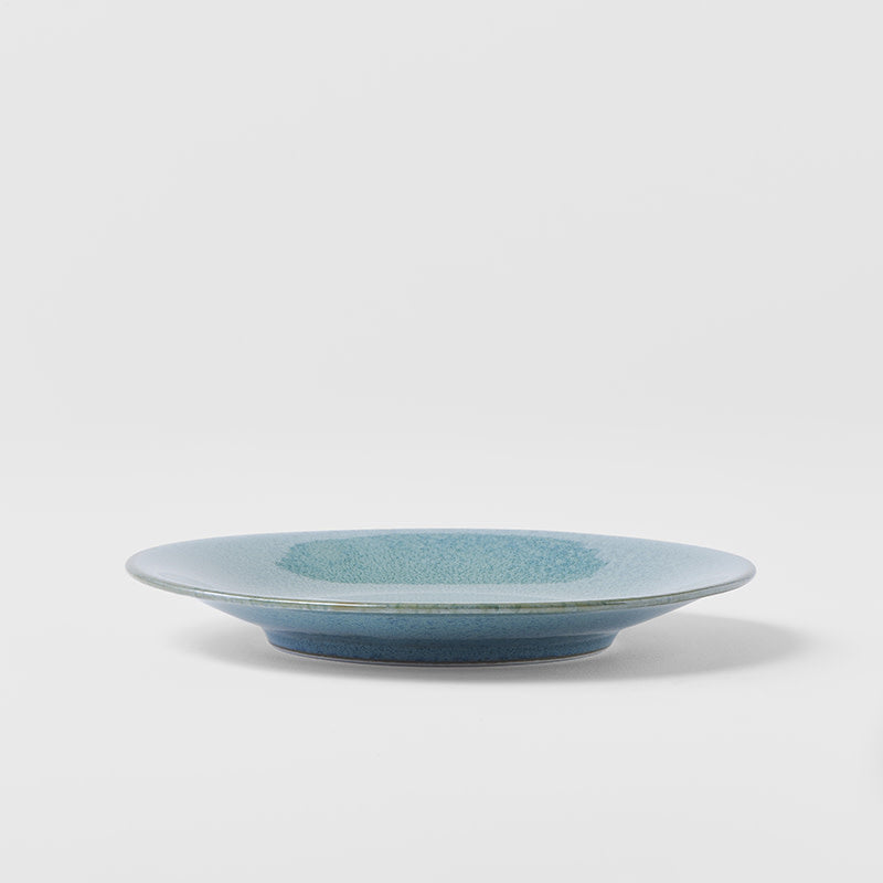 Premium 17cm Peacock Glaze Ceramic Tapas Plate Dishwasher Microwave Safe