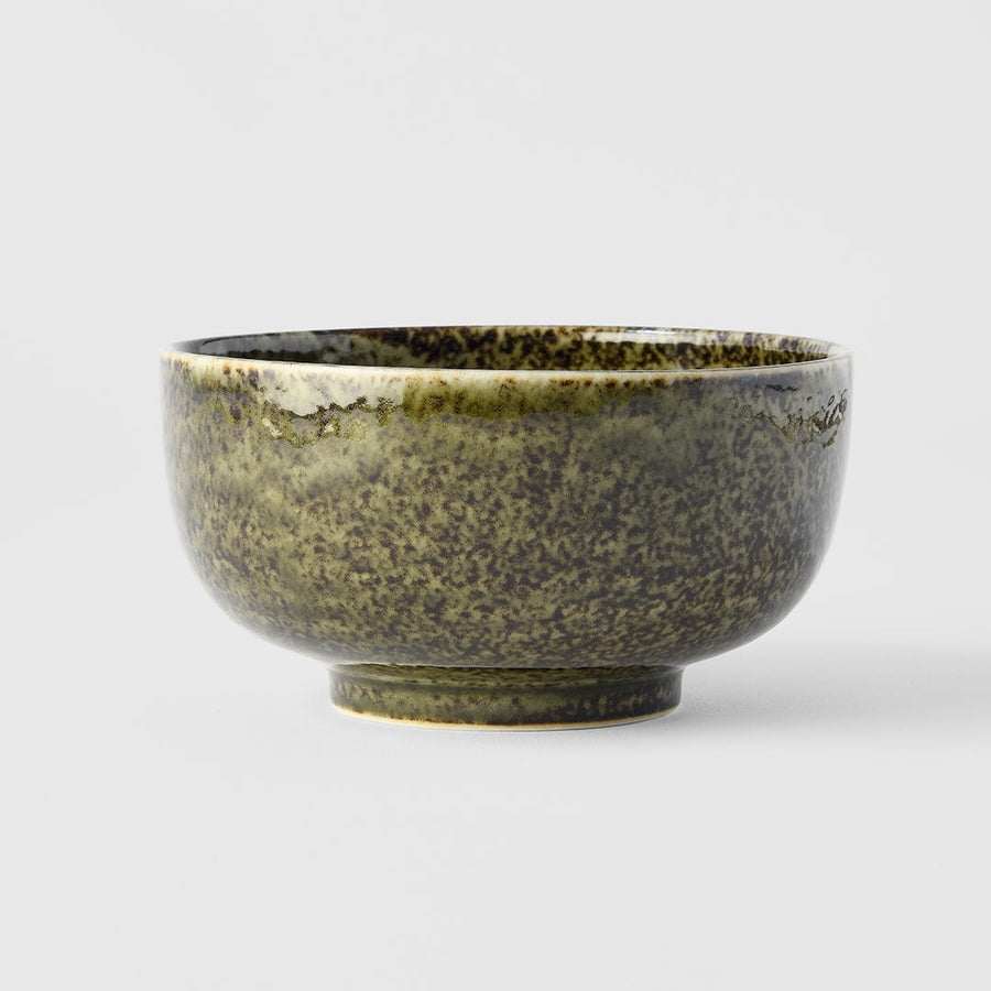 Sage Green Glaze 15cm Ceramic Bowl 600ml Dishwasher Microwave Safe