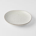 Dinner Plate Organic Shape 23cm Fleck Glaze - SuperSaverAU - view 1