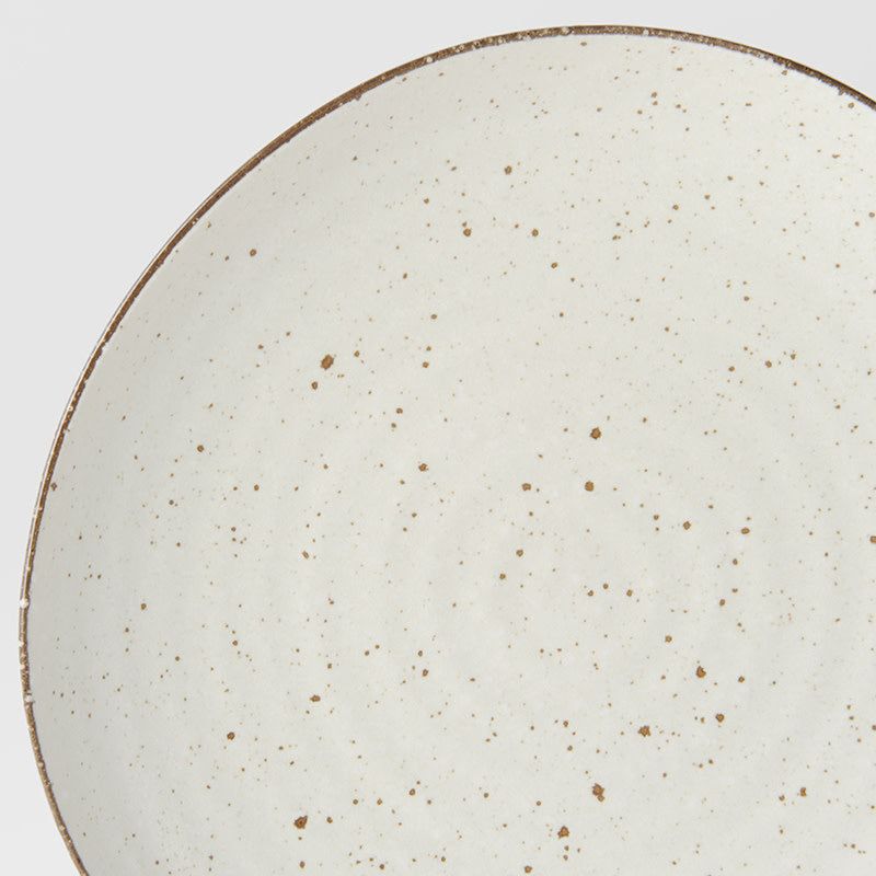 Dinner Plate Organic Shape 23cm Fleck Glaze - SuperSaverAU - view 2