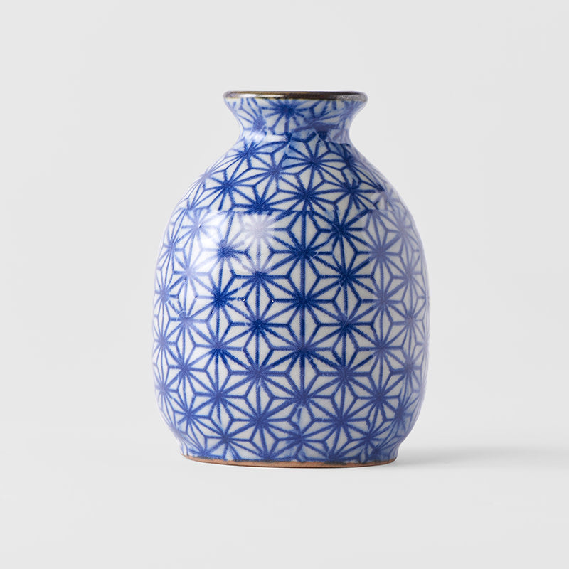 Premium Sake Jug – Blue Starburst Design 300ml