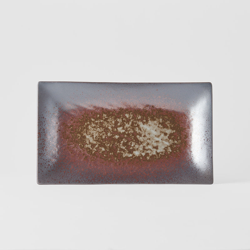 Premium 33cm Copper Glaze Ceramic Platter Dishwasher Microwave Safe