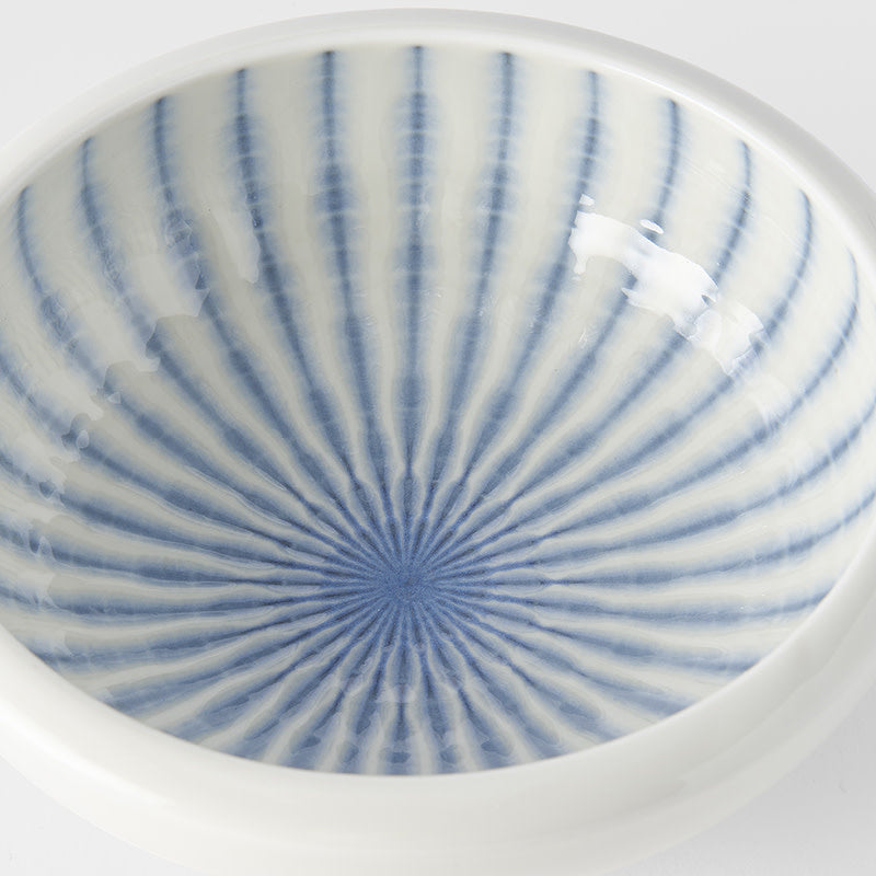 Premium Thick Edge Bowl – White Focus Glaze 17cm, 500ml
