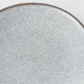 Premium 25cm Crazed Grey Glaze Ceramic Dinner Plate Dishwasher Microwave Safe