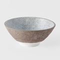 Udon Bowl 19.5cm Crazed Grey - SuperSaverAU - view 1