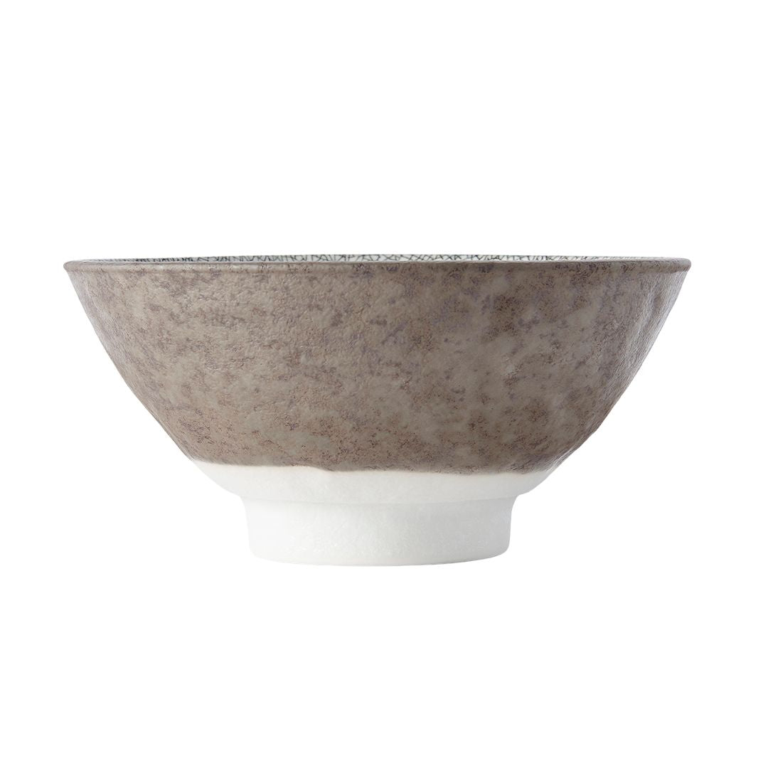 Premium Crazed Grey Glaze Bowl – 15cm Ceramic Bowl, 450ml