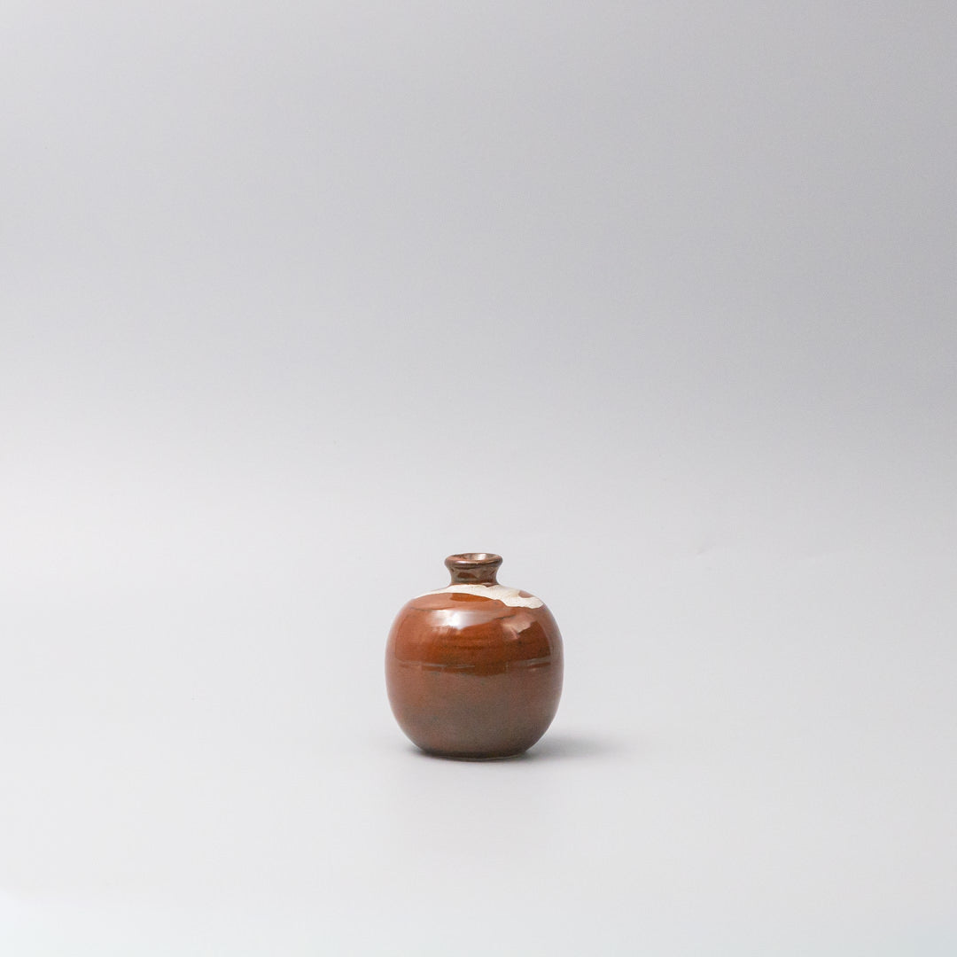 Premium Small Koge Shino Round Ceramic Vase